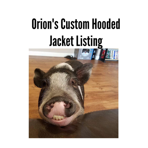 Orion's Custom Hooded Jacket Listing - Snort Life 