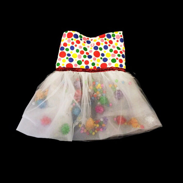 Clown'N Around Bubble Dress - Snort Life  - 2