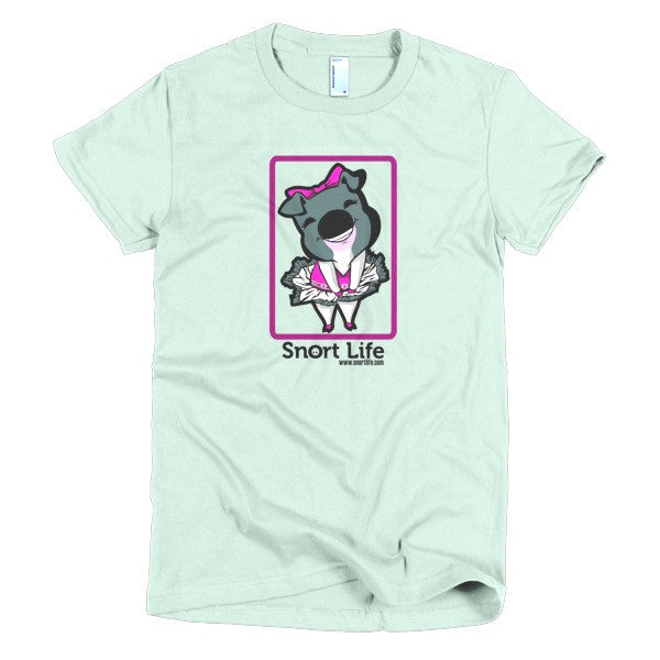 Rosie Short Sleeve Women's T-Shirt - Snort Life  - 5