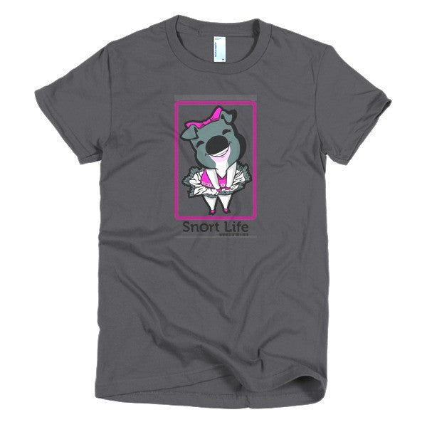 Rosie Short Sleeve Women's T-Shirt - Snort Life  - 2