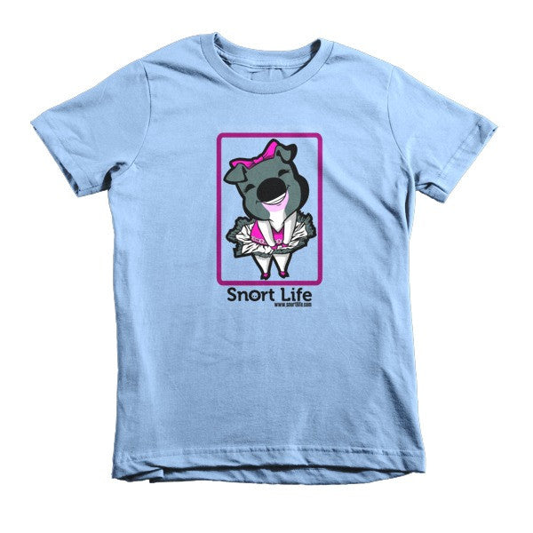 Rosie Short Sleeve Kids T-Shirt - Snort Life, Mini Pig Clothes