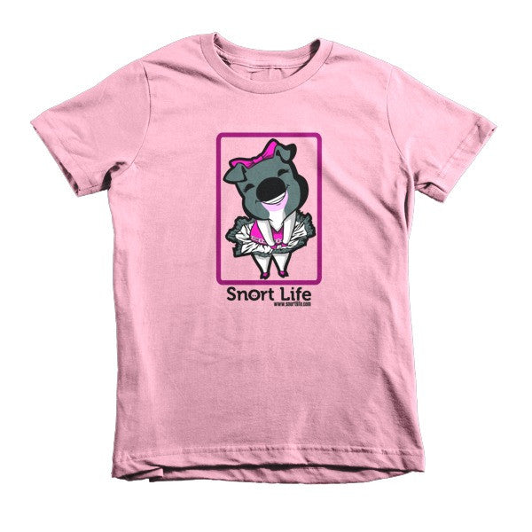 Rosie Short Sleeve Kids T-Shirt - Snort Life, Mini Pig Clothes