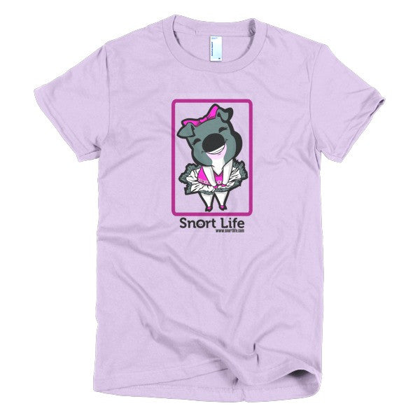 Rosie Short Sleeve Women's T-Shirt - Snort Life  - 6