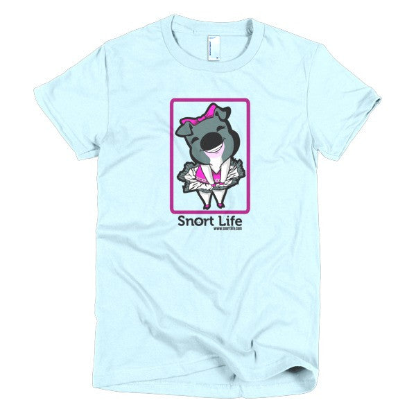 Rosie Short Sleeve Women's T-Shirt - Snort Life  - 9