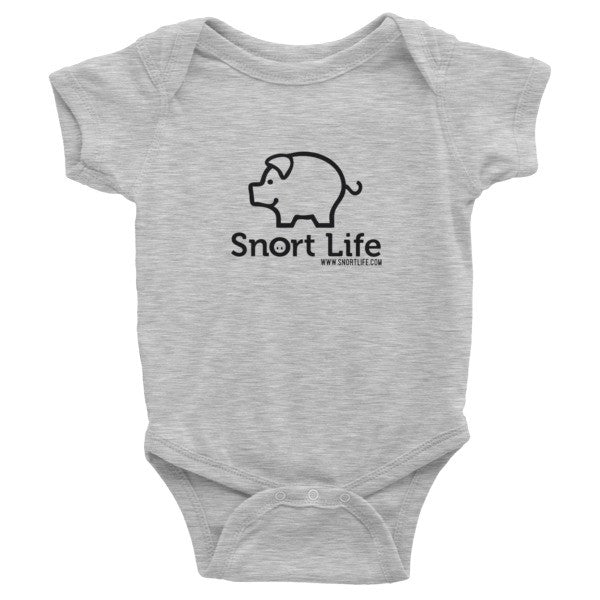 Snort Life Infant Short-Sleeve Onesie - Snort Life  - 3
