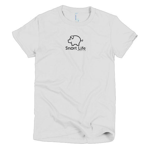 Snort Life Short Sleeve Women's T-Shirt - Snort Life  - 1