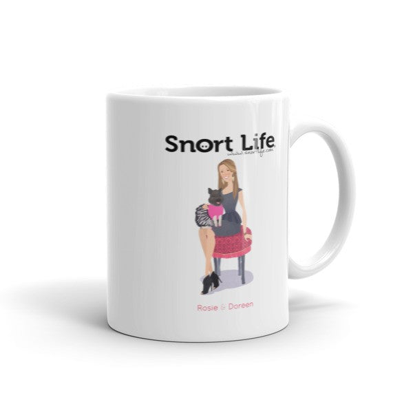 Rosie & Doreen Mug - Snort Life, Mini Pig Clothes