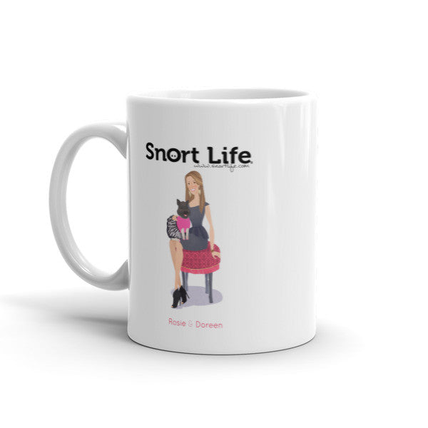 Rosie & Doreen Mug - Snort Life, Mini Pig Clothes