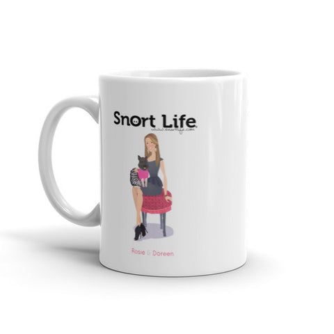 Rosie & Doreen Mug - Snort Life, Mini Pig Clothes