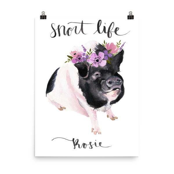 Rosie Poster - Snort Life  - 9
