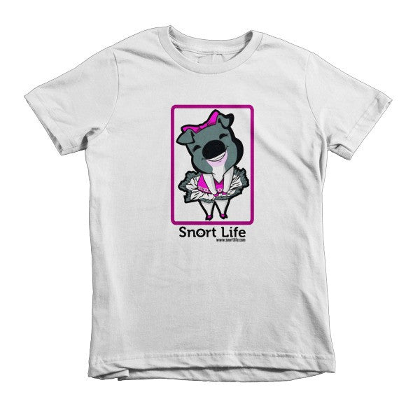 Rosie Short Sleeve Kids T-Shirt - Snort Life, Mini Pig Clothes