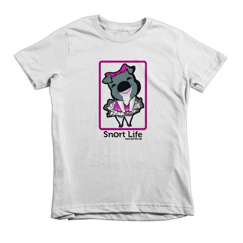Rosie Short Sleeve Kids T-Shirt - Snort Life, Mini Pig Clothes