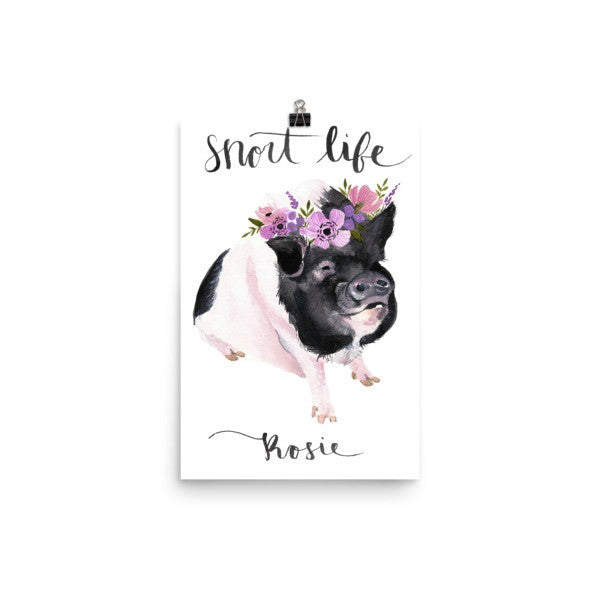 Rosie Poster - Snort Life  - 10