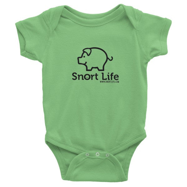 Snort Life Infant Short-Sleeve Onesie - Snort Life  - 2