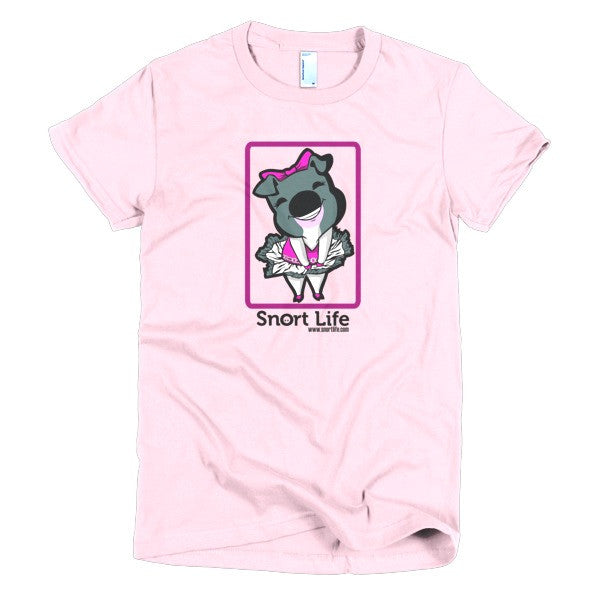 Rosie Short Sleeve Women's T-Shirt - Snort Life  - 11