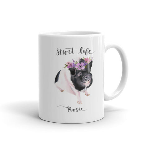 Rosie Mug - Snort Life  - 1