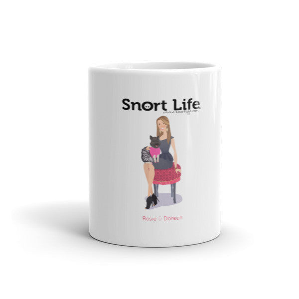 Rosie & Doreen Mug - Snort Life, Mini Pig Clothes