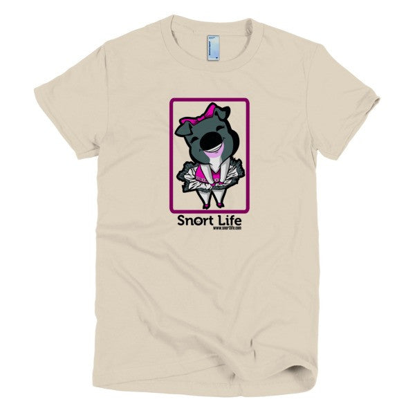 Rosie Short Sleeve Women's T-Shirt - Snort Life  - 8