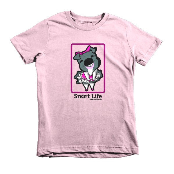 Rosie Short Sleeve Kids T-Shirt - Snort Life, Mini Pig Clothes