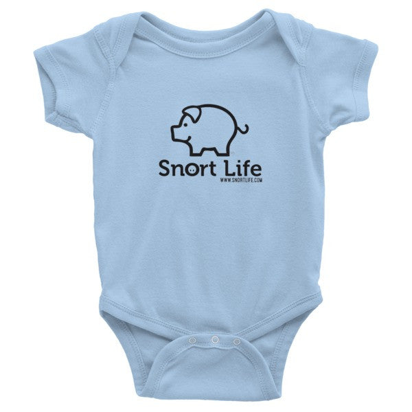 Snort Life Infant Short-Sleeve Onesie - Snort Life  - 4