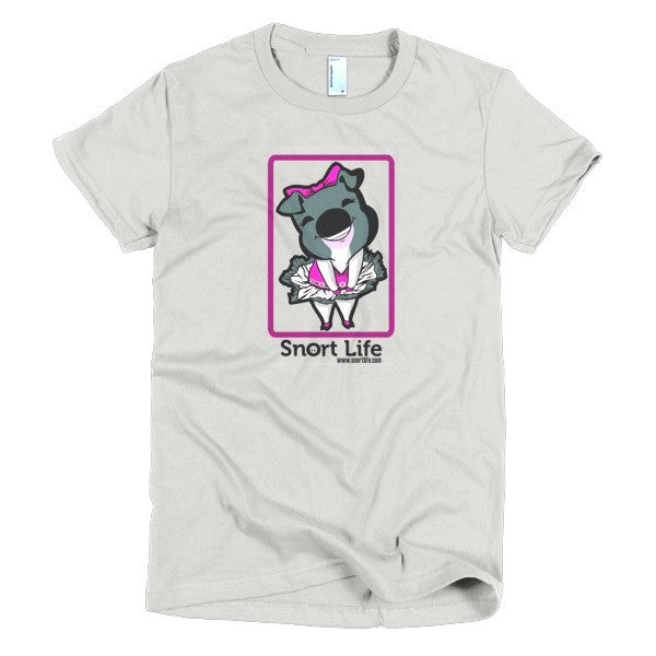 Rosie Short Sleeve Women's T-Shirt - Snort Life  - 4
