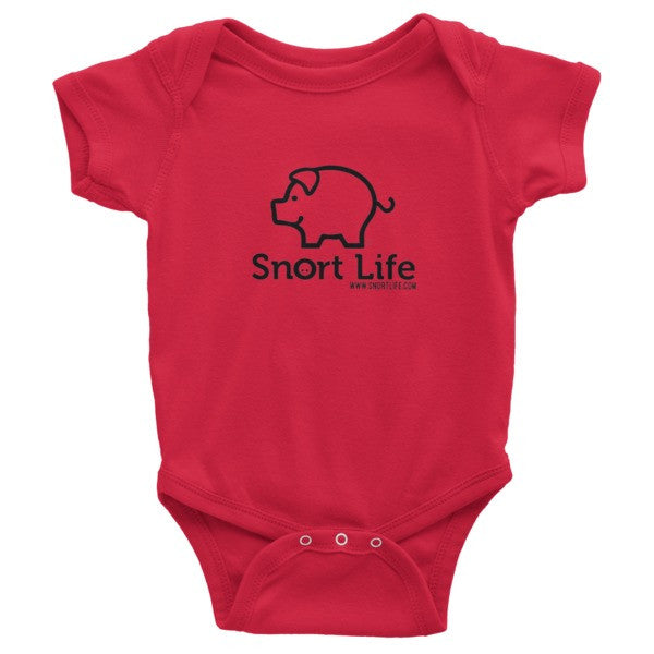 Snort Life Infant Short-Sleeve Onesie - Snort Life  - 7